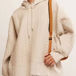 Sprint To The Finish Quilted Pullover NWT
